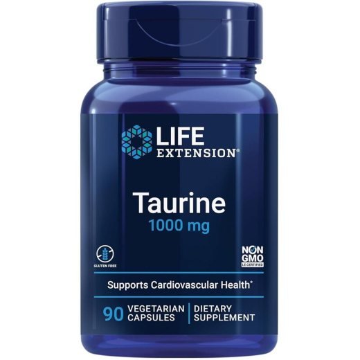 Life Extension Taurine 1000mg – Heart & Energy Support