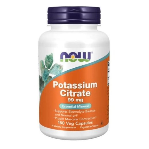NOW Potassium Citrate 99 Mg