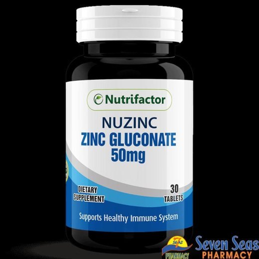 Nutrifactor Zinc Gluconate 50mg 100% Natural Product In Pakistan