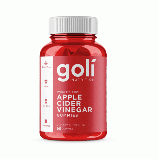 Goli Nutrition Apple Cider Vinegar Gummies – World’s First ACV Gummies