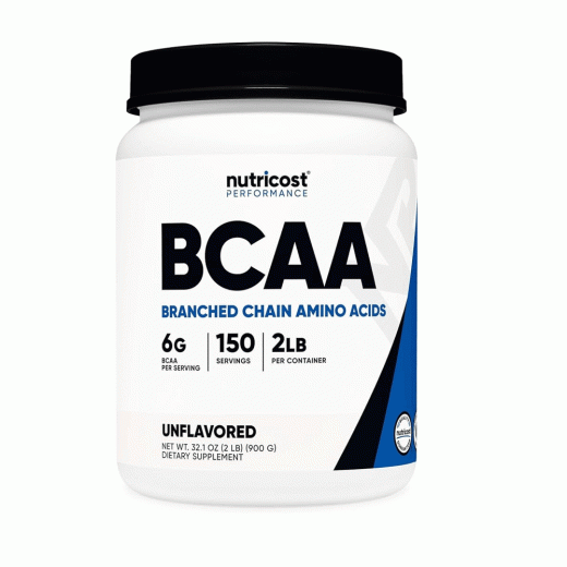 Nutricost Performance Bcaa – 6 G Pure Aminos | 150 Servings unflavored