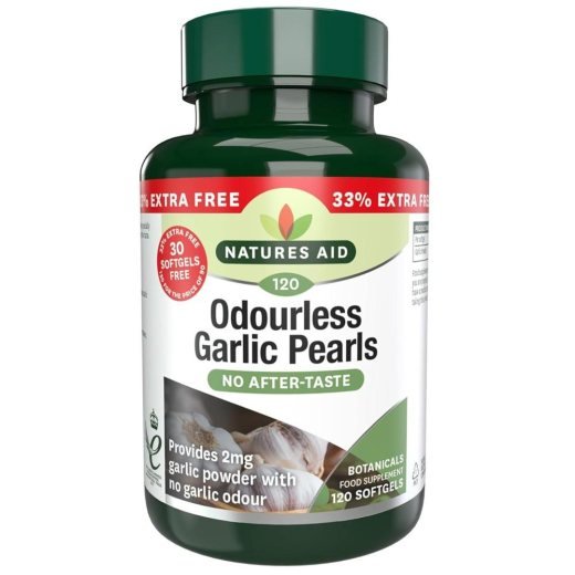 Natures Aid Odourless Garlic Pearls
