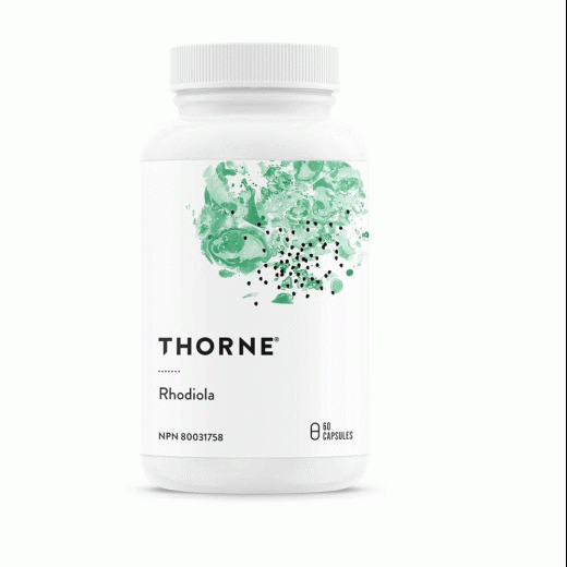 Thorne Rhodiola | Energy & Resilience Support | 60 Capsules