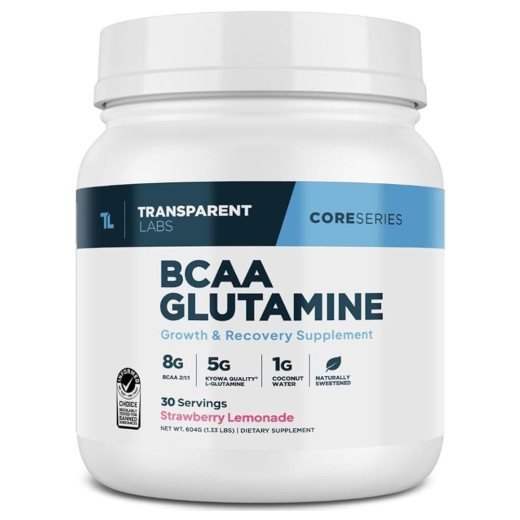 Transparent Labs BCAA Glutamine - Strawberry Lemonade