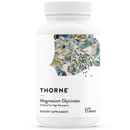 Thorne Magnesium Glycinate | Health Support - 90 Capsules