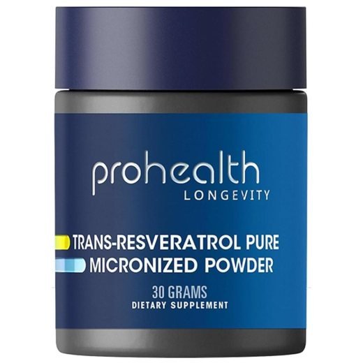 ProHealth Longevity Trans-Resveratrol Pure Micronized Powder – 30g