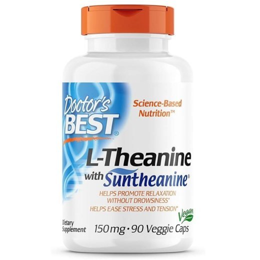 Doctor's BEST L-Theanine with Suntheanine - Stress Relief & Relaxation Support