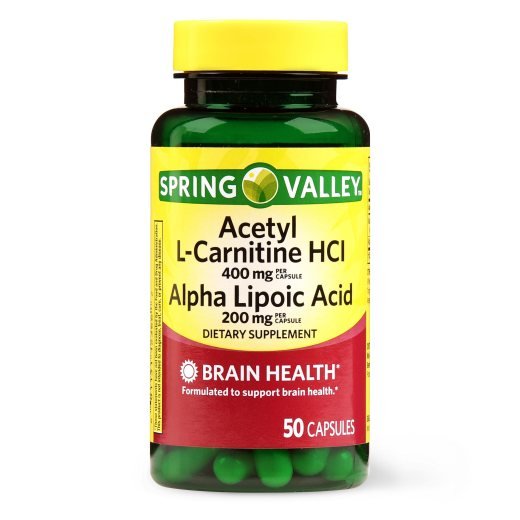 Alpha Lipoic Acid + ACETYL L-CARNITINE HCl Spring Valley