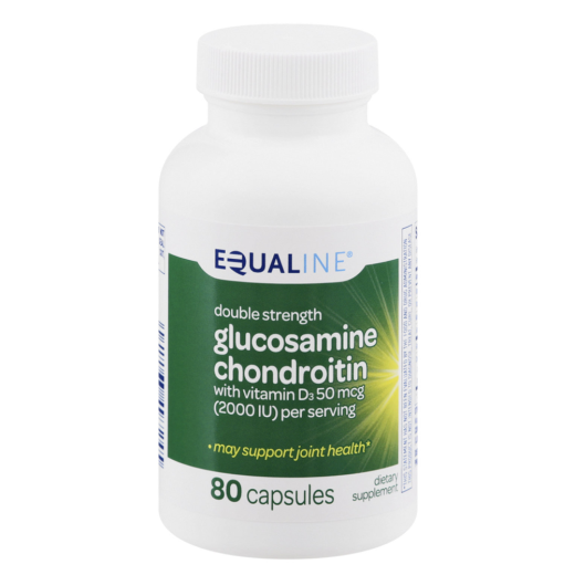 Equaline Glucosamine Chondroitin – 80 Capsules for Joint Health & Mobility Support