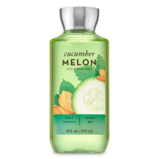 Bath & Body Works Shower Gel – Cucumber Melon 295ml for Refreshing Hydration