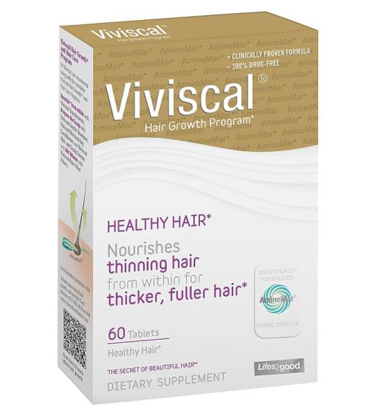 Viviscal Hair Growth – 60 Capsules for Thicker, Fuller Hair