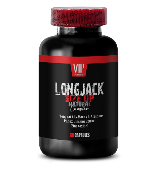 VIP Longjack Size Up – 60 Capsules for Strength & Performance Enhancement