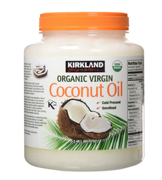 Kirkland Organic Virgin Coconut Oil – Cold Pressed 2.48L for Multi-Purpose