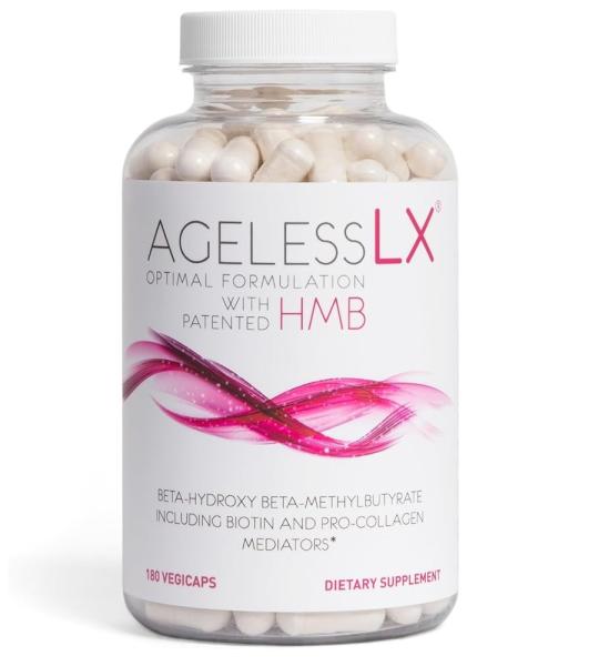 AgelessLX Optimal Anti-Aging Formula with HMB - Collagen Supplements