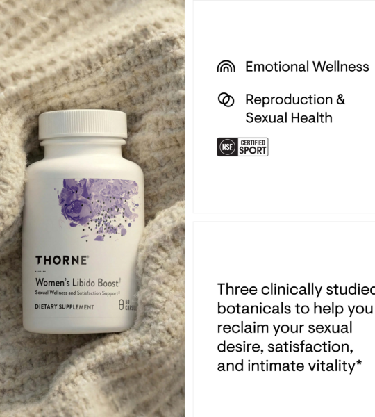 Thorne Women's Libido Boost - 60 Capsules