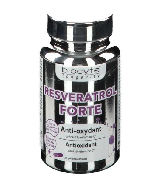 Biocyte Longevity Resveratrol Forte – Powerful Antioxidant Support