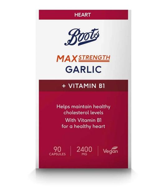 Boots Max Strength Garlic + Vitamin B1