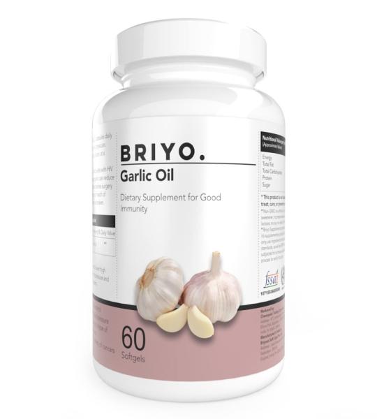 Briyo Garlic Oil – Natural Immunity, Allicin Rich
