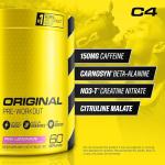 C4 Original Pre-Workout Booster – Energy, Endurance & Pump