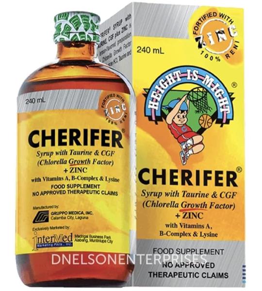 Cherifer Syrup with Taurine, CGF & Zinc – Vitamin-Rich