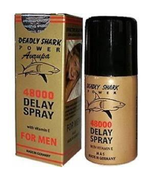 Deadly Shark Power 48000 – 40ml for Long-Lasting Performance & Stamina
