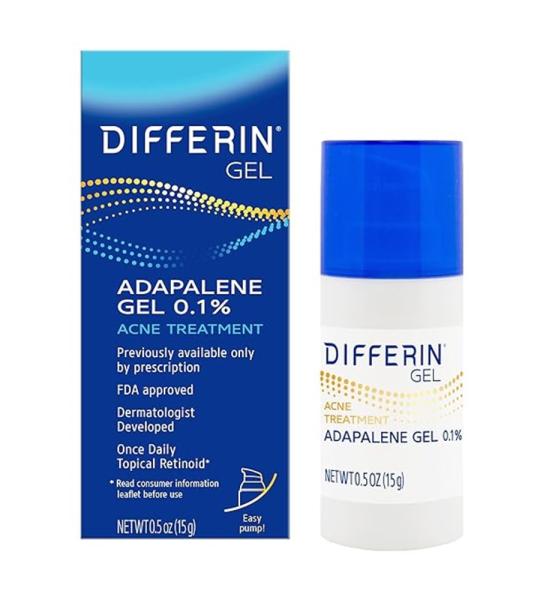 Differin Gel Adapalene 0.1% - Acne Treatment