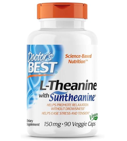 Doctor's BEST L-Theanine with Suntheanine - Stress Relief & Relaxation Support