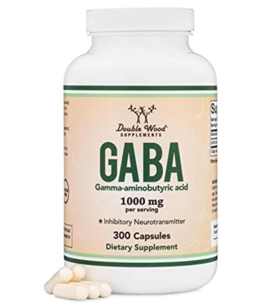 Double Wood GABA 1000 mg - Inhibitory Neurotransmitter