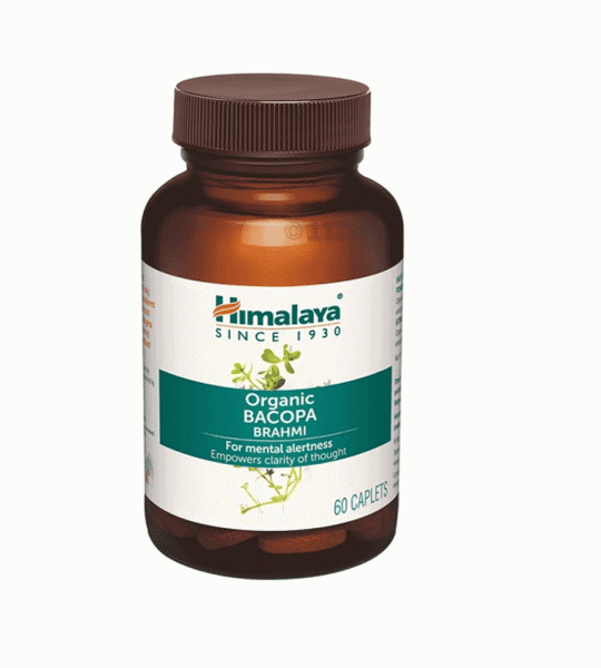 Hurnalava Organic Bacopa Brahmi | Mental Clarity & Cognitive Support | 60 Caplets