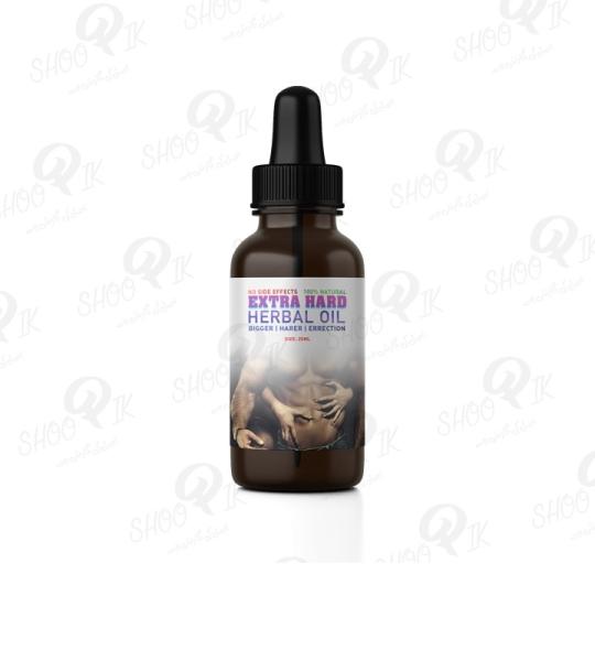 Extra Hard Herbal Oil – 60ml for Strength & Performance Enhancement