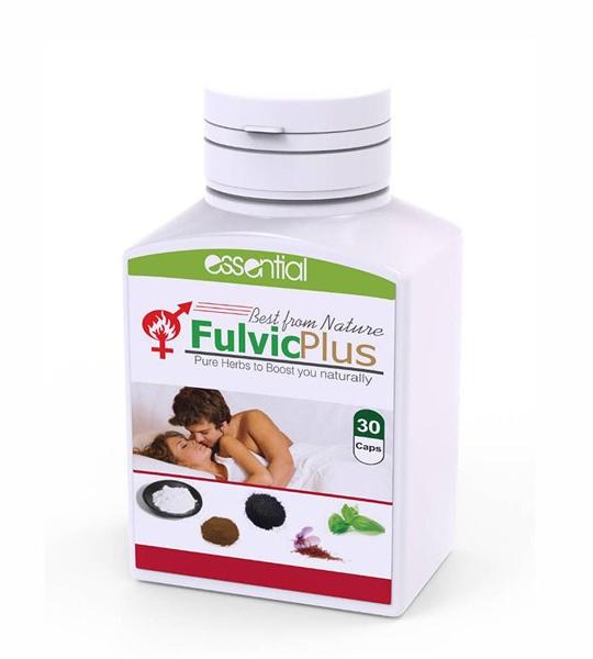 Fulvic Plus Natural Herbs – 30 Capsules for Men's Health & Vitality
