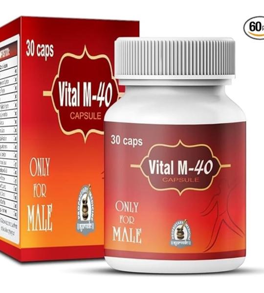 Generic Vital M-40 Capsule for Male - 30 Caps