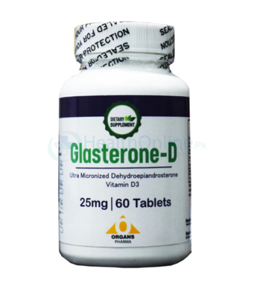 Glasterone D 25mg – 60 Capsules for Hormonal Support & Vitality