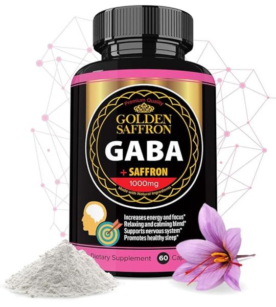 Golden Saffron GABA + Saffron - 1000mg