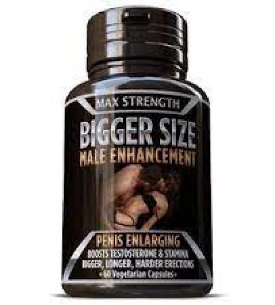Max Strength Bigger Size – 60 Capsules for Male Enhancement