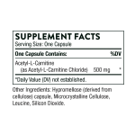 Thorne Acetyl-L-Carnitine 500mg - 60 Capsules