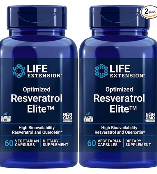Life Extension Optimized Resveratrol Elite™ - Quercetin Capsules
