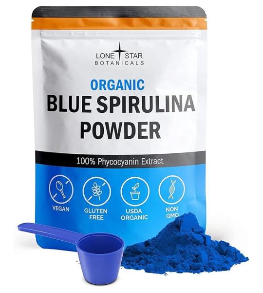 Lone Star Botanicals Organic Blue Spirulina Powder