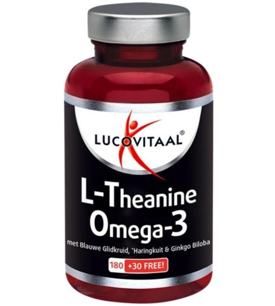 Lucovitaal L-Theanine Omega-3 Softgels