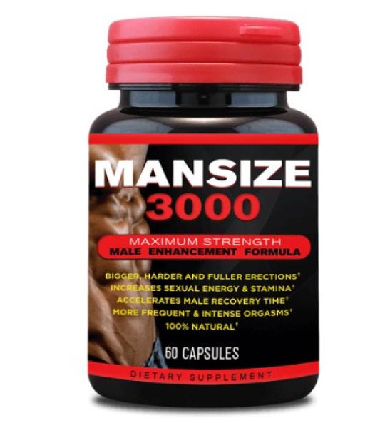 Mansize 3000 – 60 Capsules for Maximum Male Performance & Stamina