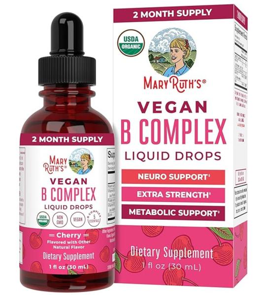 Mary Ruth's Vegan B Complex Liquid Drops