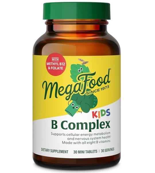 MegaFood Kids B Complex – Methyl B12 & Folate