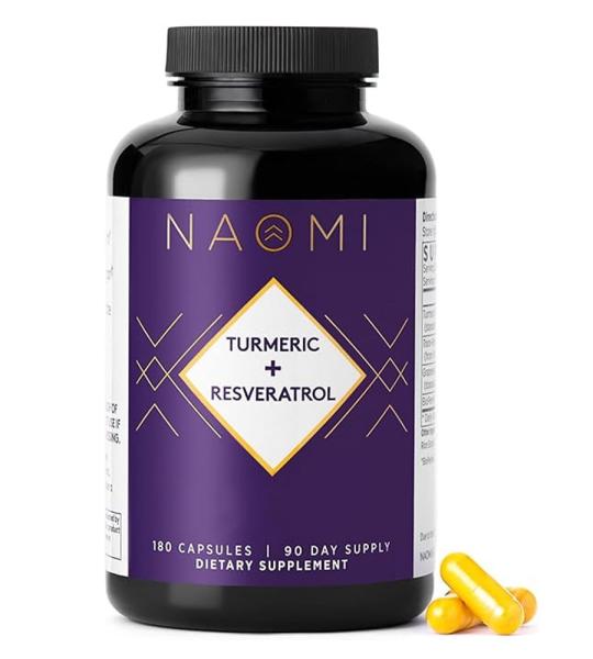 Naomi Turmeric + Resveratrol – Joint & Muscle Support
