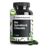 Natural Elements Bio Spirulina & Chlorella Pellets
