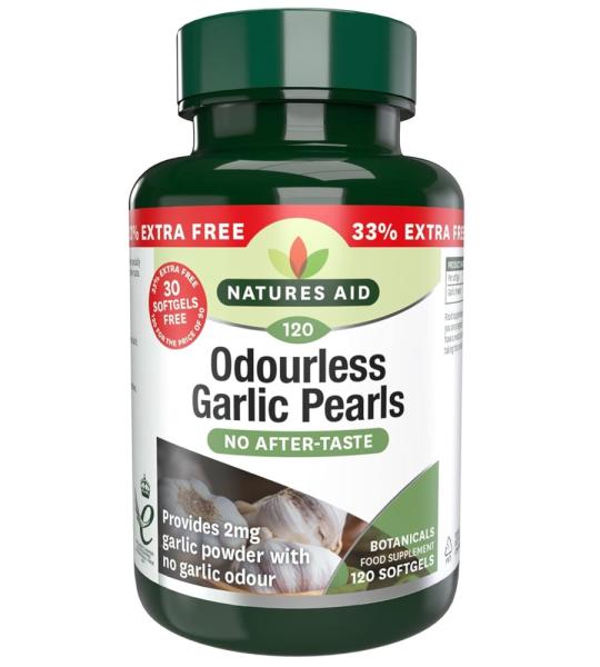 Natures Aid Odourless Garlic Pearls