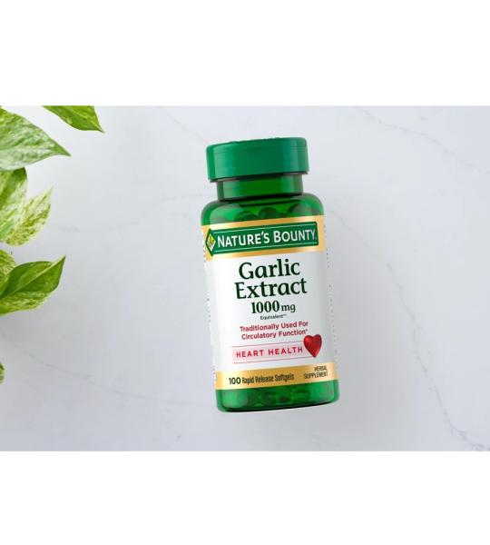 Nature's Bounty Garlic Extract 1000 Mg