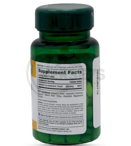 Selenium 200 Mcg by Nature's Bounty