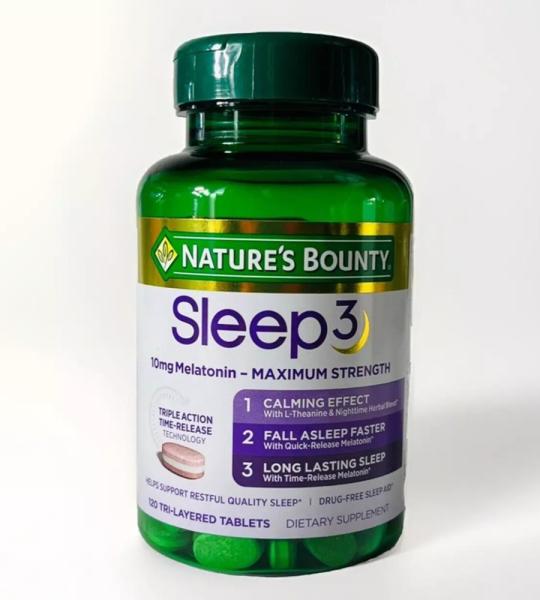 Nature's Bounty Sleep3 10mg Melatonin