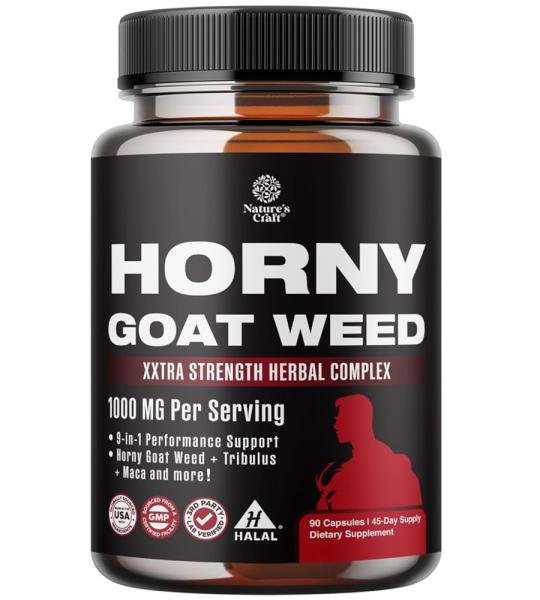 Nature's Craft Horny Goat Weed - Xxtra Strength Herbal Complex