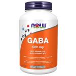NOW GABA 500 Mg - Vitamin B-6 Avec Vitamine B-6